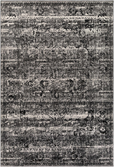 Carrothers Black&White Abstract Rug - Clearance