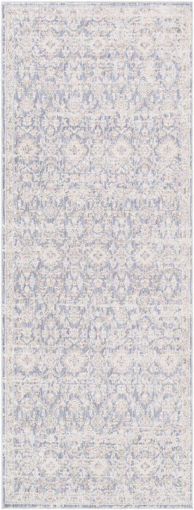 Carlton Pale Blue Area Rug - Clearance