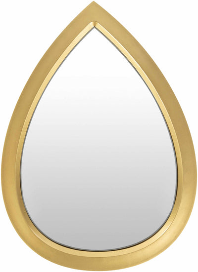 Caticlan Gold Framed Round Mirror