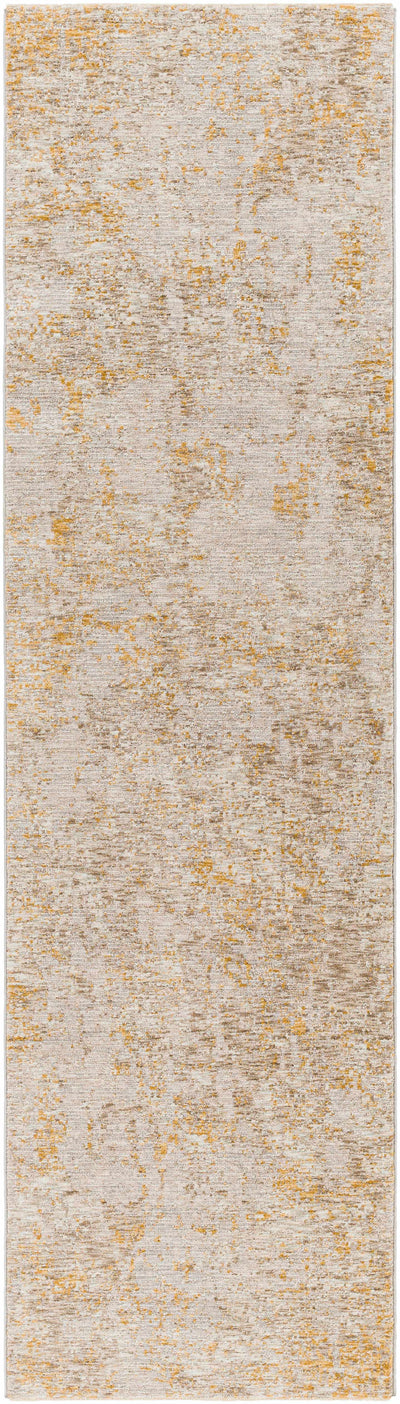 Cayhagan Mustard Abstract Rug