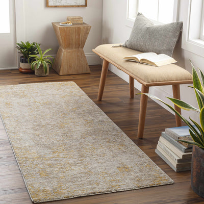 Cayhagan Mustard Abstract Rug