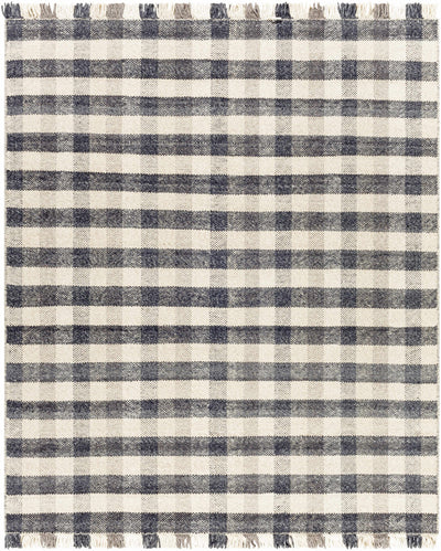 Chilliwack Gray Plaid Wool Rug