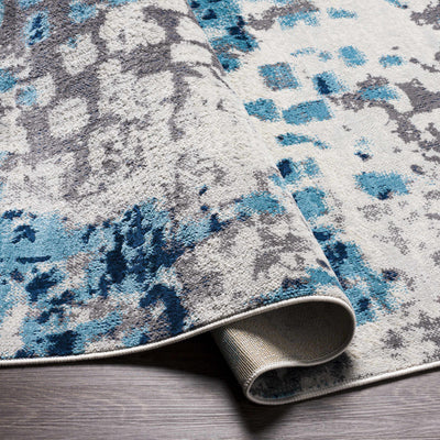 Barton Blue Area Rug - Clearance