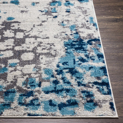 Barton Blue Area Rug - Clearance