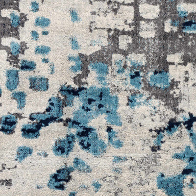 Barton Blue Area Rug - Clearance