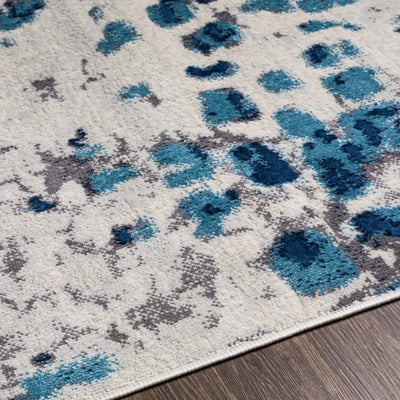 Barton Blue Area Rug - Clearance