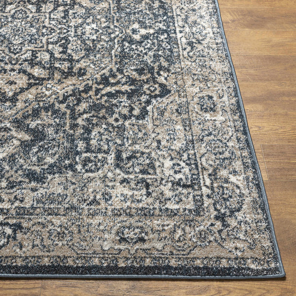 Sturt Gray Traditional Area Rug - Clearance