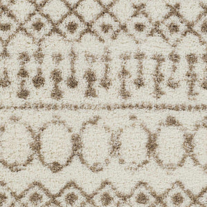 Monarch Cream&Tan Trellis Plush Rug