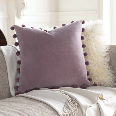 Calumpit Lavender Square Throw Pillow