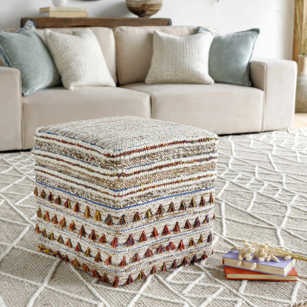 Clarkston Ottoman Pouf - Clearance