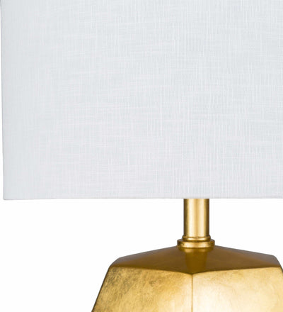 Coleford Gold Geometric Table Lamp