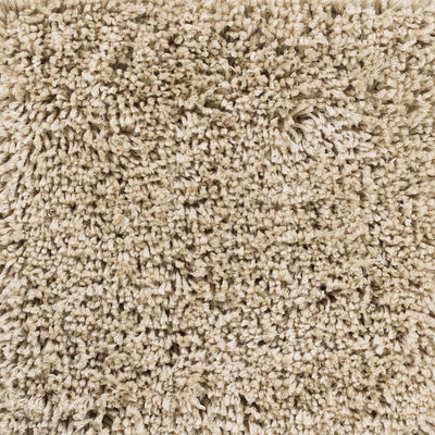 Tingly 2x3 Hand Woven Solid Cream Shag Rug - Clearance