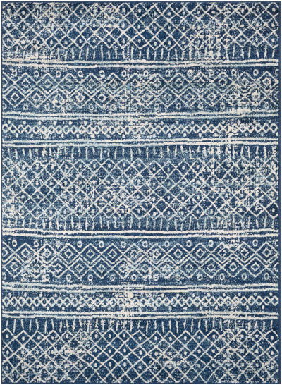 Winston 9x12 Blue Trellis Rug - Clearance