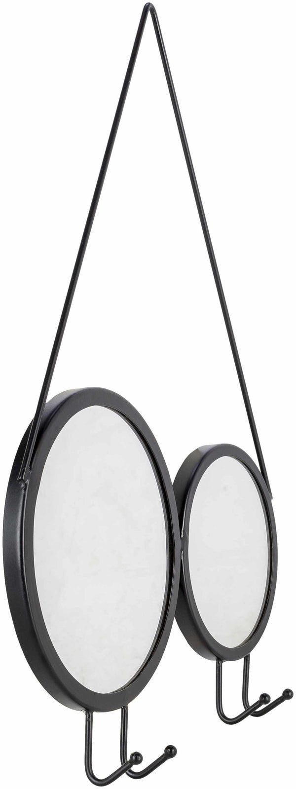 Cotmon Black Iron Frame Mirror