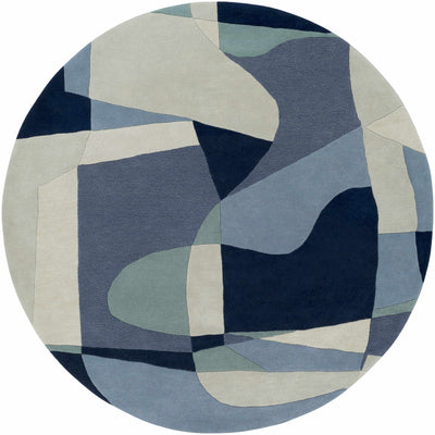 Crawfordsville Modern Wool Rug