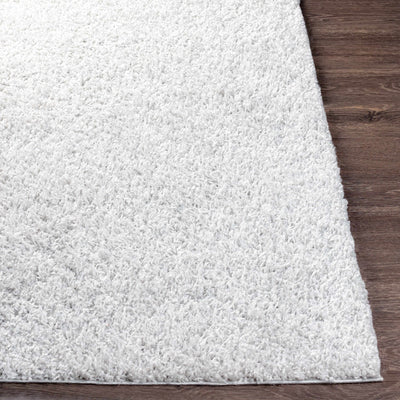 Light Gray Solid Area Rug - Clearance