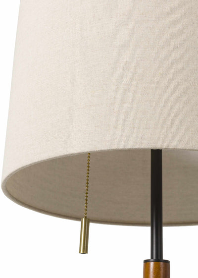 Camprodon White & Beige Contemporary Table Lamp