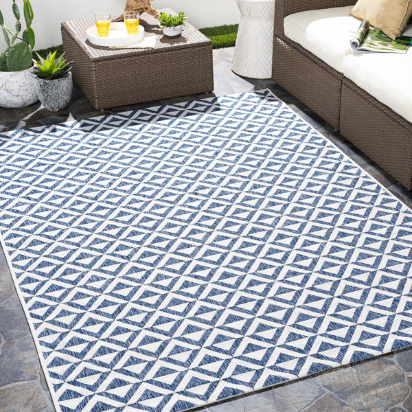 Cumby Denim Outdoor Area Carpet