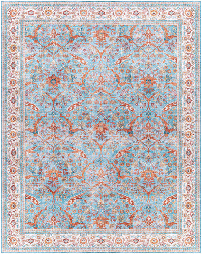 Kisling Aqua Traditional Rug - Clearance