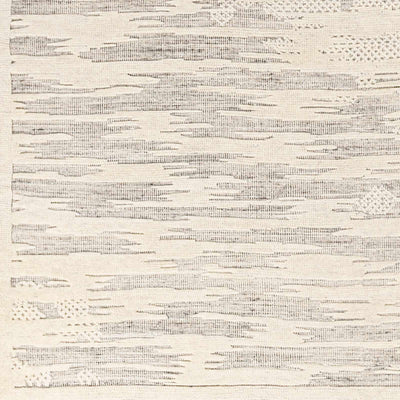 Damek 8x10 Neutral Premium Wool Area Rug