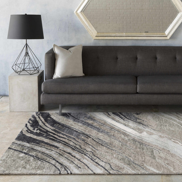 Dentsville Gray Marble Rug - Promo