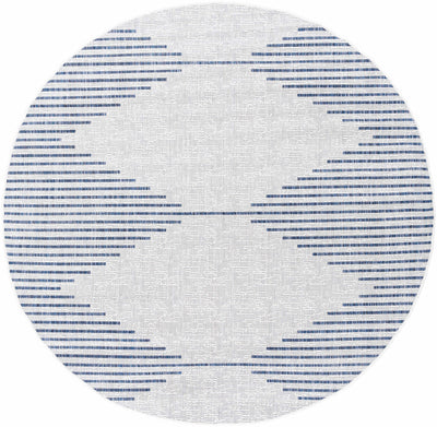 Stephan Blue & Cream Outdoor Rug