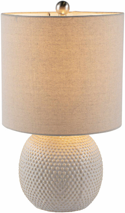 Manaloal Beige Textured Table Lamp