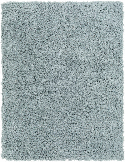 Siari Ice Blue Shag Rug - Clearance