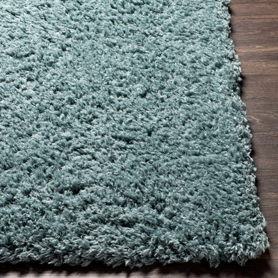 Siari Ice Blue Shag Rug - Clearance