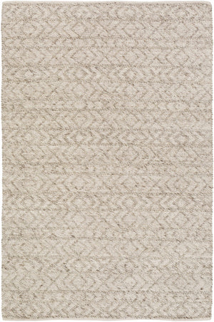 Diomede Neutral Wool&Viscose Area Rug