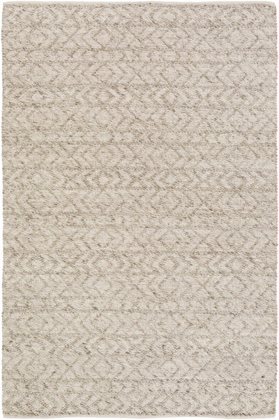 Diomede Neutral Wool&Viscose Area Rug