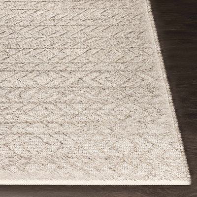 Diomede Neutral Wool&Viscose Area Rug