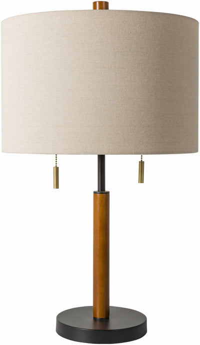 Camprodon White & Beige Contemporary Table Lamp