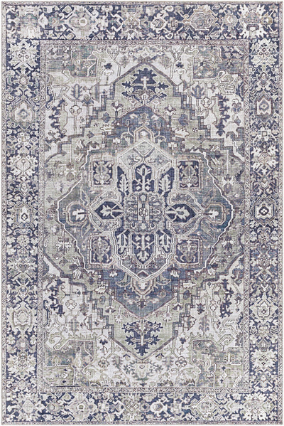 Neyland Iris Gray Area Rug 2359