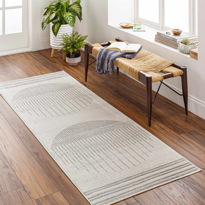 Angus Light Geometric Area Rug