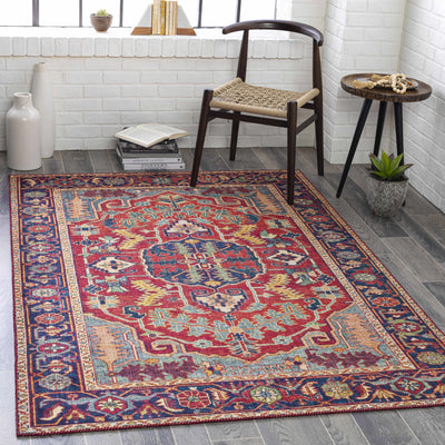 Dorcas Red Performance Rug