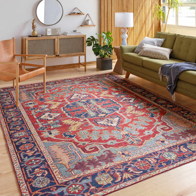 Dorcas Red Performance Rug