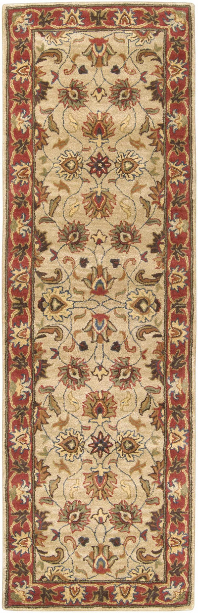 Cherryfield Hand Tufted Brown & Rust 1001 Wool Rug