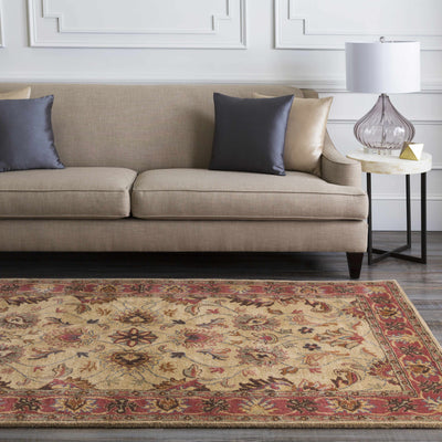 Cherryfield Hand Tufted Brown & Rust 1001 Wool Rug