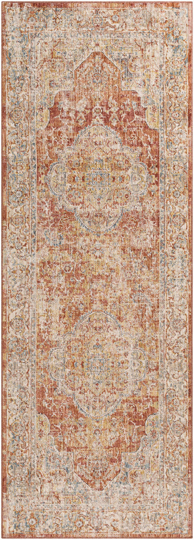 Dumaguete Brick Red Area Rug