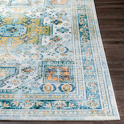 Dunchurch Blue/Green/Yellow Rug - Clearance (FSA)