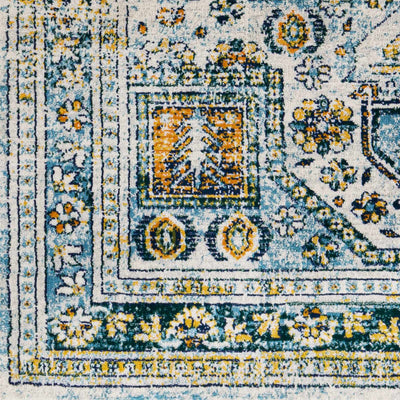 Dunchurch Blue/Green/Yellow Rug - Clearance (FSA)