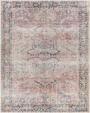 Dunsha Distressed Washable Area Rug - Clearance