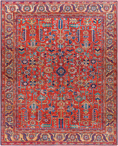 Edwardsburg Traditional Red Performance Rug