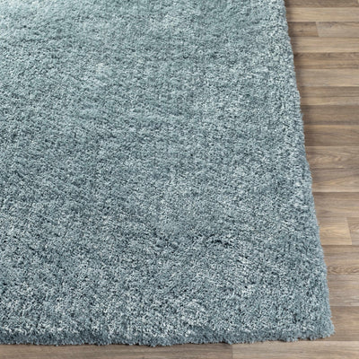 Sandbach Solid Ice Blue Large Shag Rug - Clearance