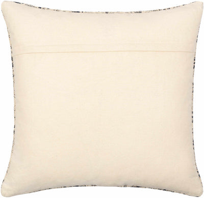 Elya Navy Floral Square Pillow