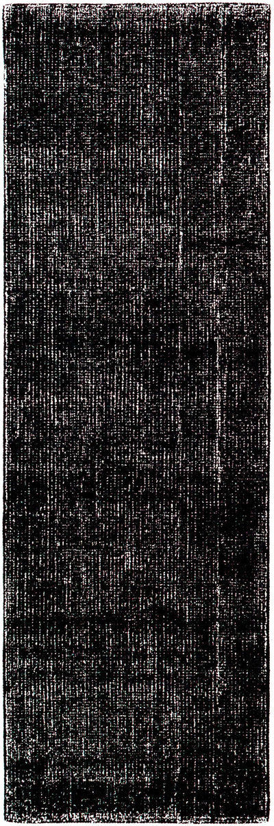 Zanoni Black Wool Area Rug