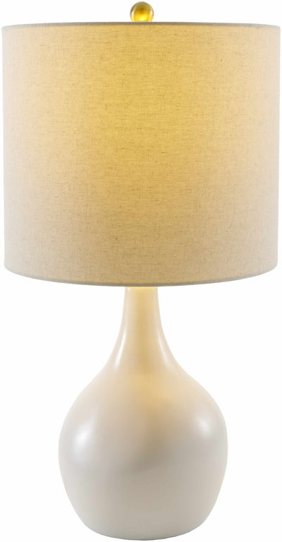 Sparanise Beige Ceramic Table Lamp