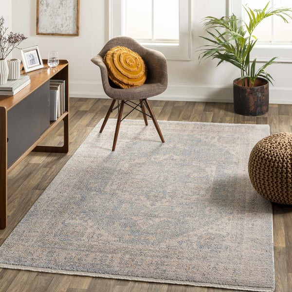 Tusa Blue Area Rug - Clearance