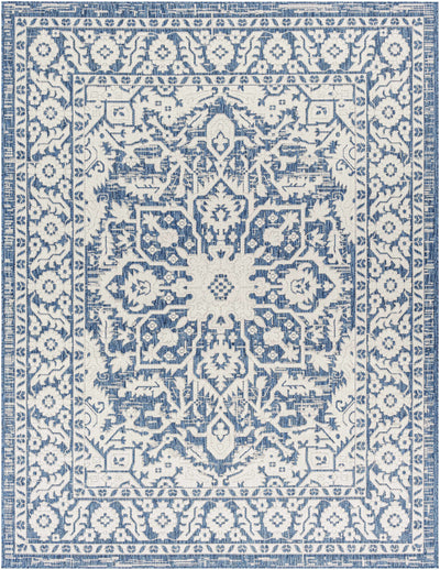 Etoile Navy Blue Performance Rug